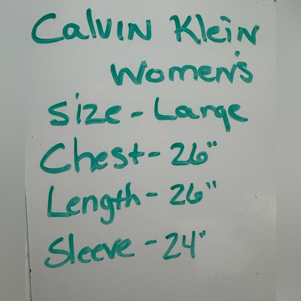 Calvin Klein Performance Women’s White Cowl Neck Hoodie Size Large - Picture 8 of 8
